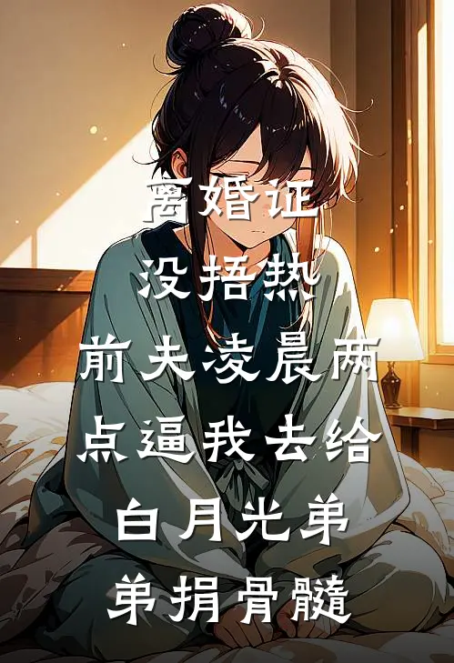 离婚证没捂热，前夫凌晨两点逼我去给白月光弟弟捐骨髓