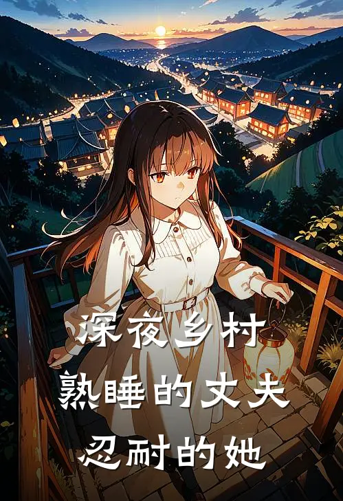 深夜乡村，熟睡的丈夫忍耐的她