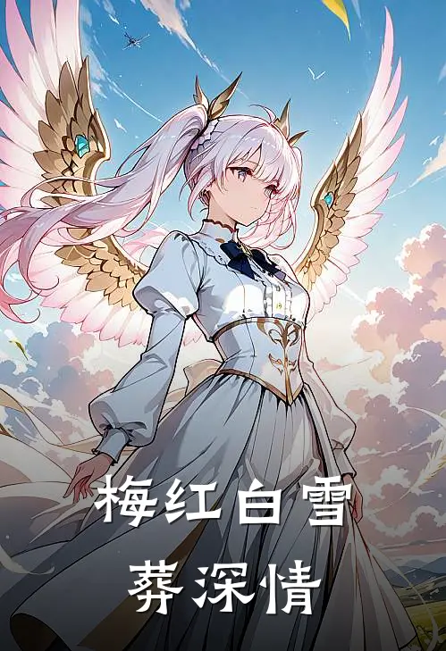 梅红白雪葬深情