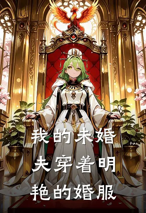 我的未婚夫穿着明艳的婚服