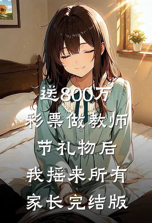 送800万彩票做教师节礼物后，我摇来所有家长完结版