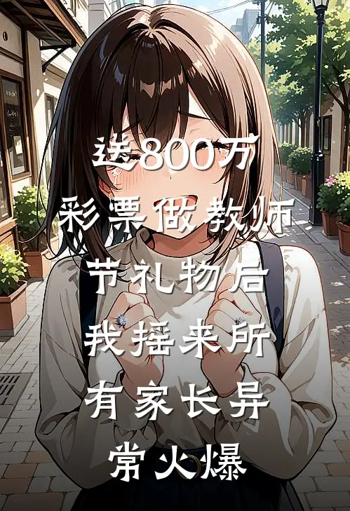送800万彩票做教师节礼物后，我摇来所有家长异常火爆