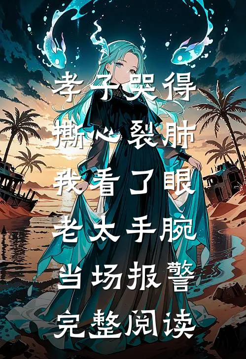 孝子哭得撕心裂肺，我看了眼老太手腕当场报警完整阅读