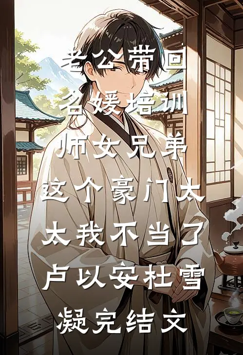 老公带回名媛培训师女兄弟，这个豪门太太我不当了卢以安杜雪凝完结文