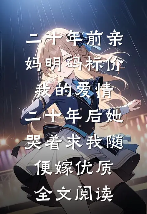 二十年前亲妈明码标价我的爱情，二十年后她哭着求我随便嫁优质全文阅读