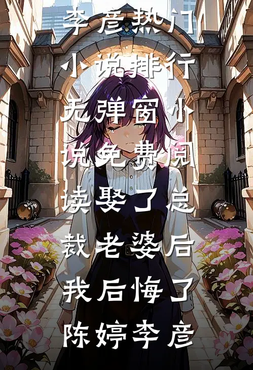 娶了总裁老婆后我后悔了陈婷李彦热门小说排行_无弹窗小说免费阅读娶了总裁老婆后我后悔了(陈婷李彦)