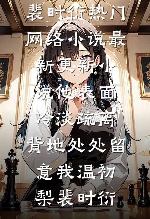 他表面冷淡疏离，背地处处留意我(温初梨裴时衍)热门网络小说_最新更新小说他表面冷淡疏离，背地处处留意我温初梨裴时衍