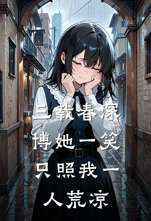三载春深博她一笑，只照我一人荒凉