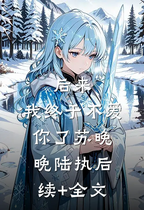 后来，我终于不爱你了苏晚晚陆执后续+全文