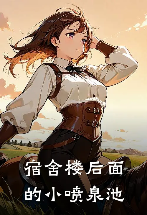 宿舍楼后面的小喷泉池
