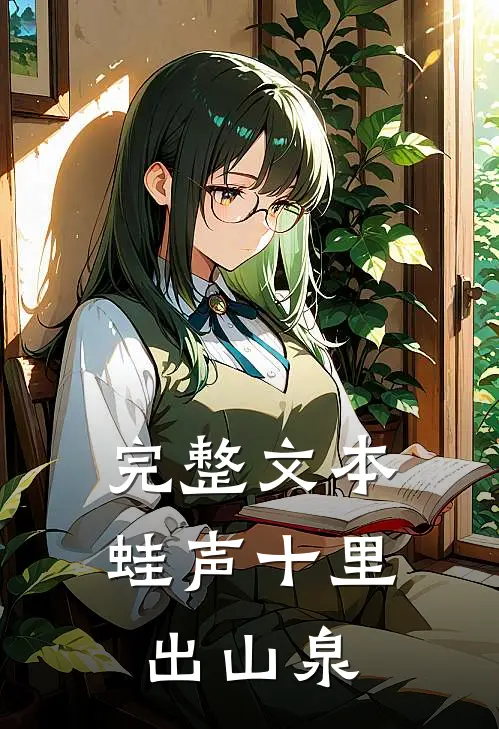 完整文本蛙声十里出山泉