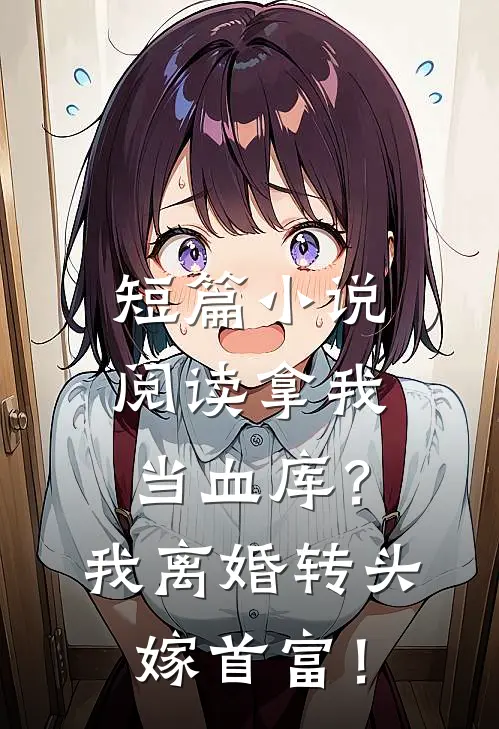 短篇小说阅读拿我当血库？我离婚转头嫁首富！